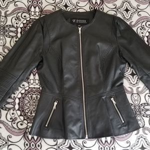Guess Faux Leather Jacket